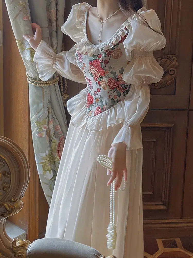 Cottagecore Maxi Dress - Litlookz Studio Cottagecore Maxi Dress - Litlookz Studio