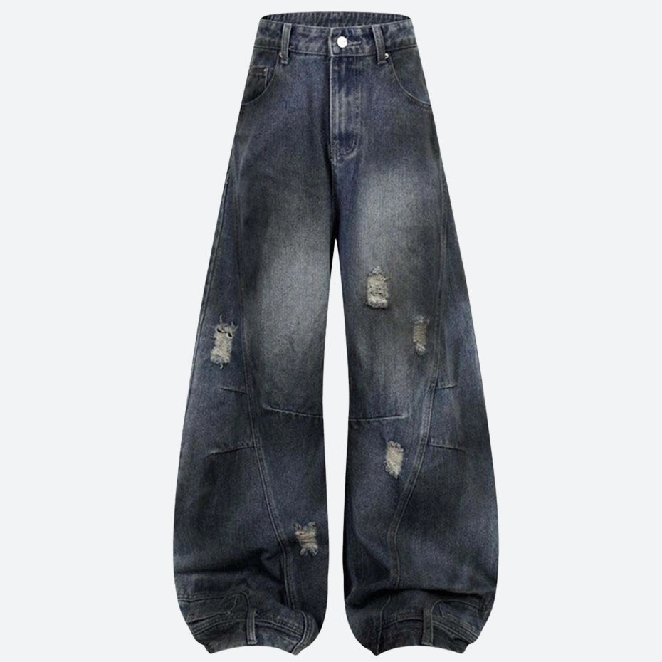 Distressed Baggy Jeans Litlookz Studio - Main Image