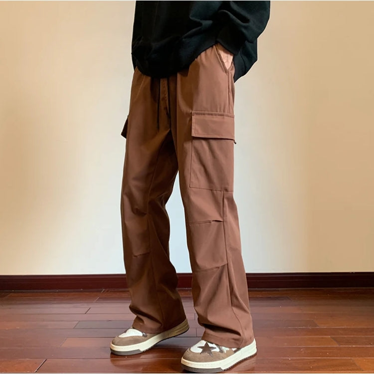 Drawstring Cargo Parachute Pants – Litlookz Studio