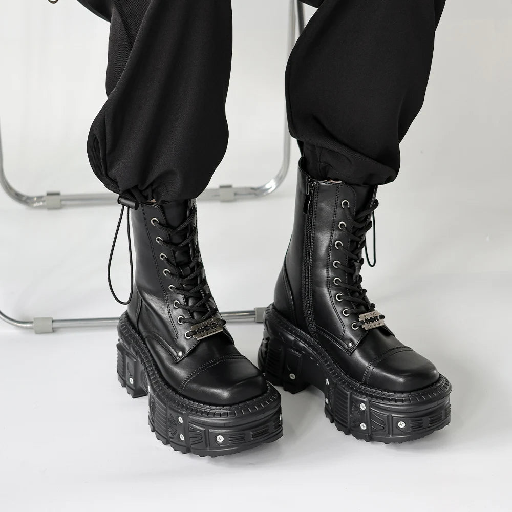 Grunge ankle boots 2025