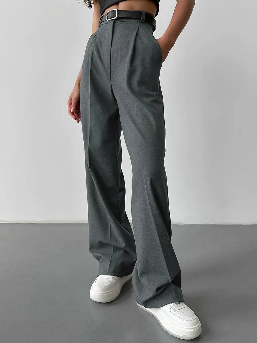 'Rolled Waistband Tailored' pants Pants