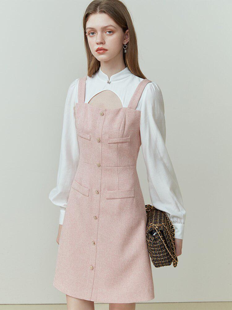 Pink Preppy Mini Dress - Litlookz Studio Pink Preppy Mini Dress - Litlookz Studio
