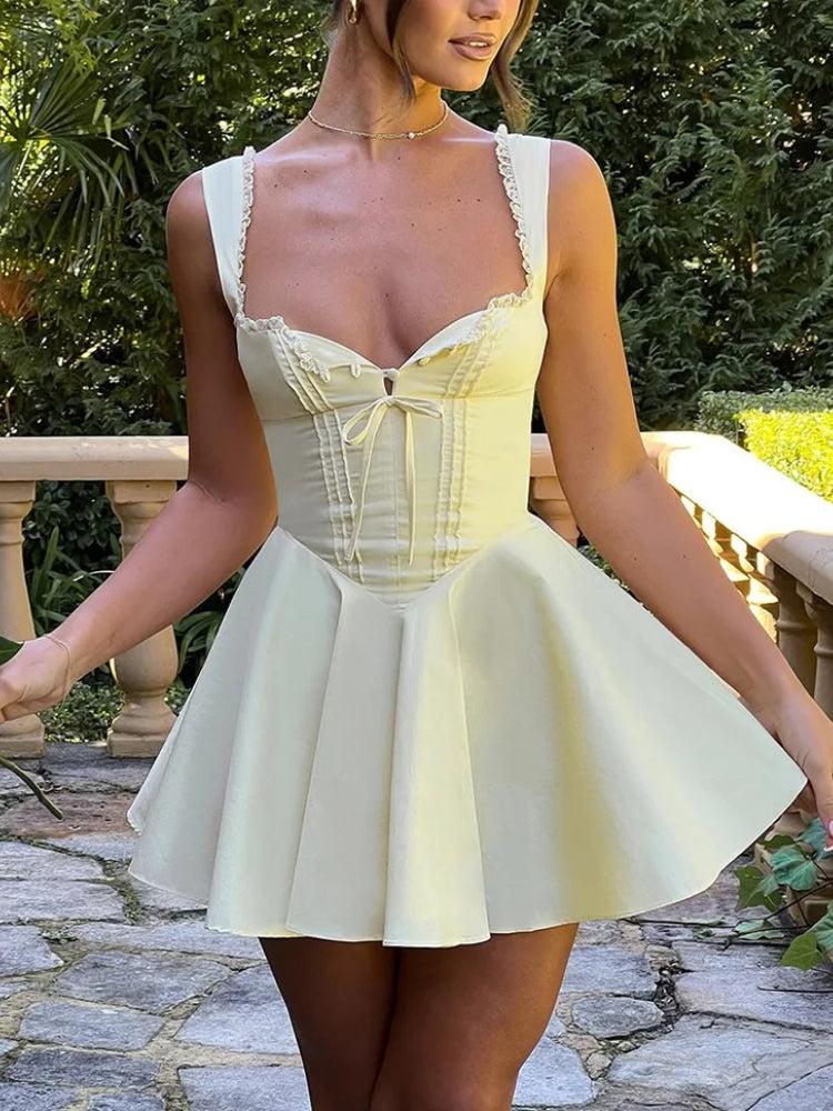 Princess Corset Mini Dress - Litlookz Studio Princess Corset Mini Dress - Litlookz Studio
