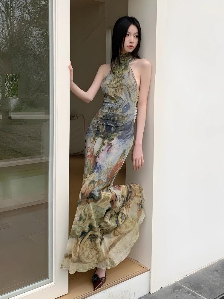 silk renaissance dress Renaissance Maxi Dress – Litlookz Studio