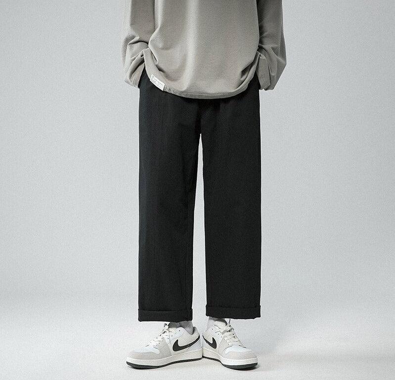 Men's Comfort Corduroy Pants - Elastic Waist Baggy Lounge Trousers With Pockets 2025