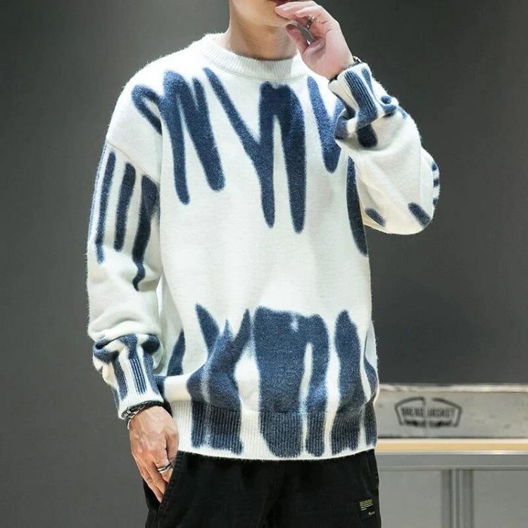 Spray Paint Soft Touch Knitted Sweater - Litlookz Studio
