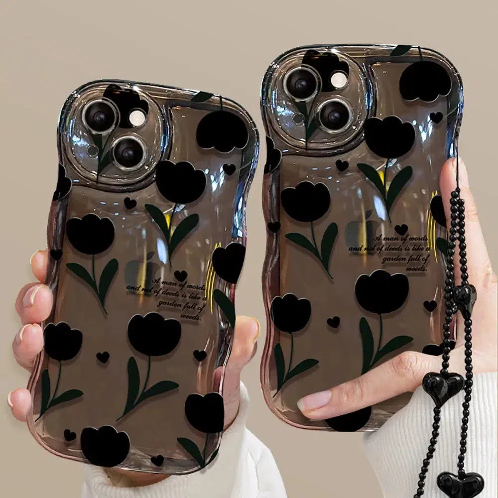 Tulip Bubble Clear Phone Case Tulip Bubble Clear Phone Case