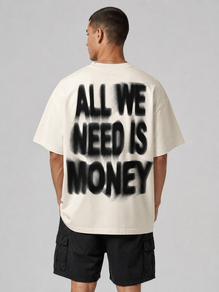 Y2K All We Need is Money Tee - Litlookz Studio