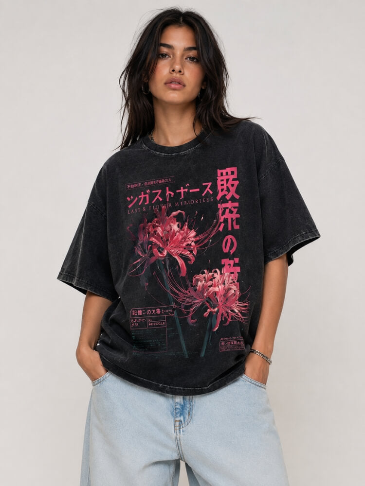 Y2K Japanese Graphic Tee - Litlookz Studio