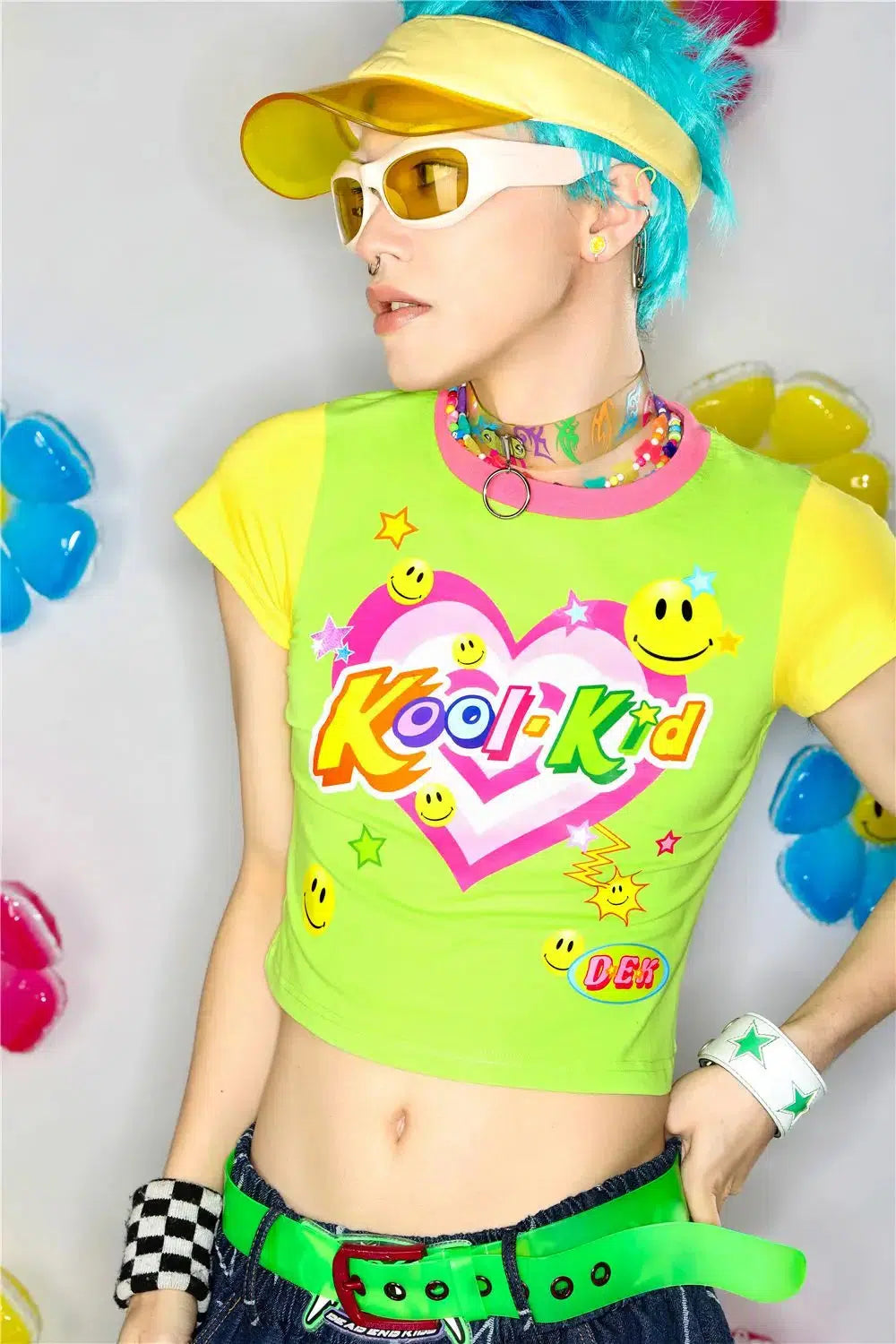 Y2K クールキッズTシャツ - Litlookz Studio