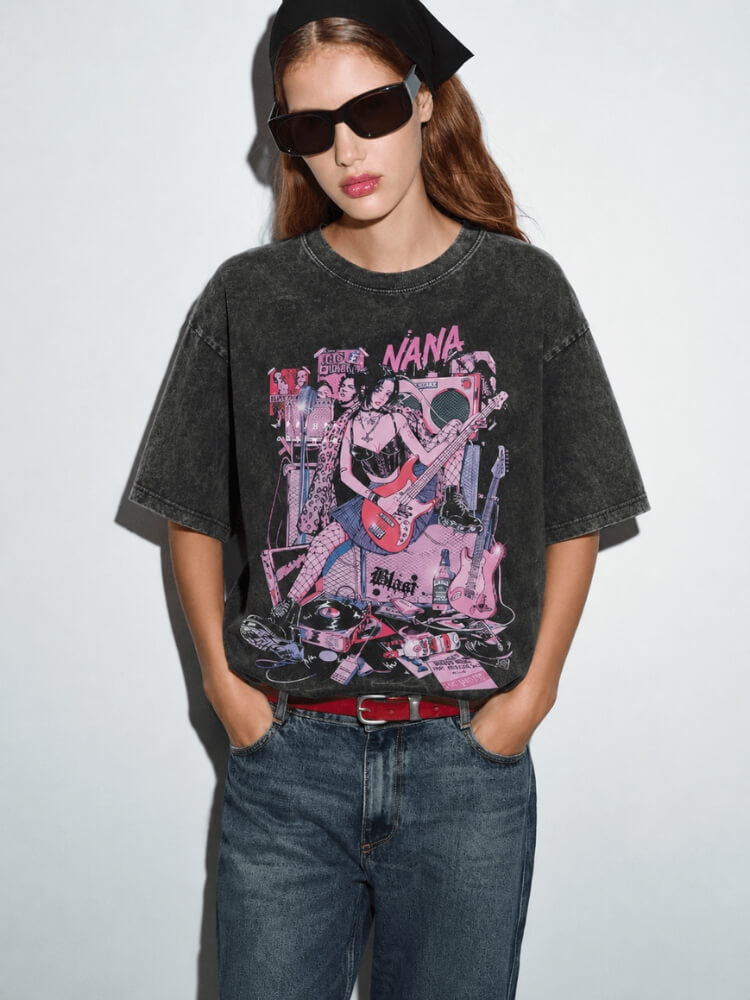 Y2K Nana Graphic Tee - Litlookz Studio