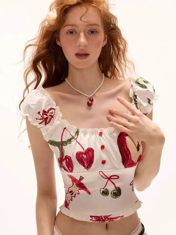 Apple & Cherry Top