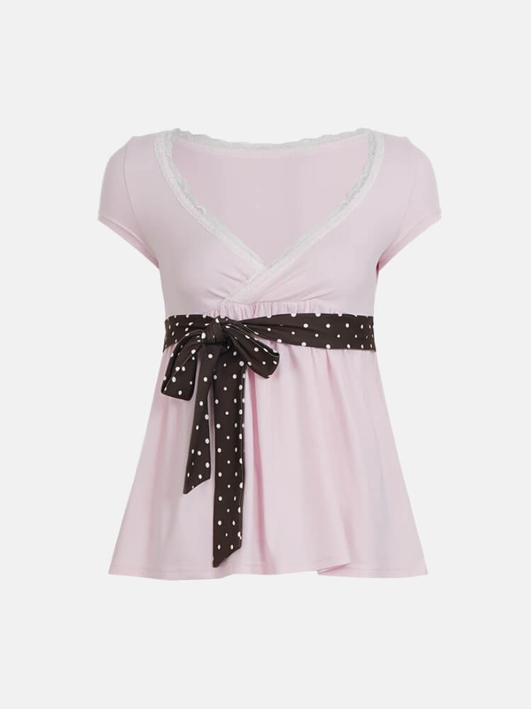 Babydoll Bow Top