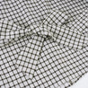 Back Tie Plaid Shirt
