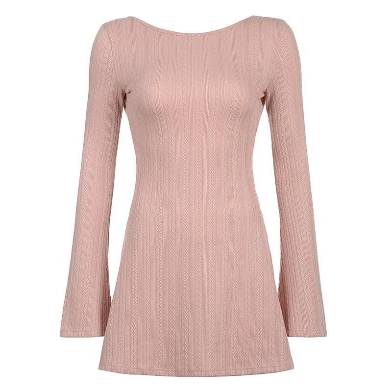 Backless Mini Dress - Litlookz Studio Backless Mini Dress - Litlookz Studio