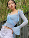 Ballet Wrap Crop Top