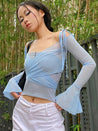 Ballet Wrap Crop Top