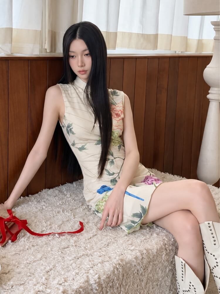 Birdsong Garden Mini Dress