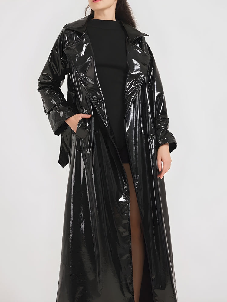 Black Trench Coat - Litlookz Studio