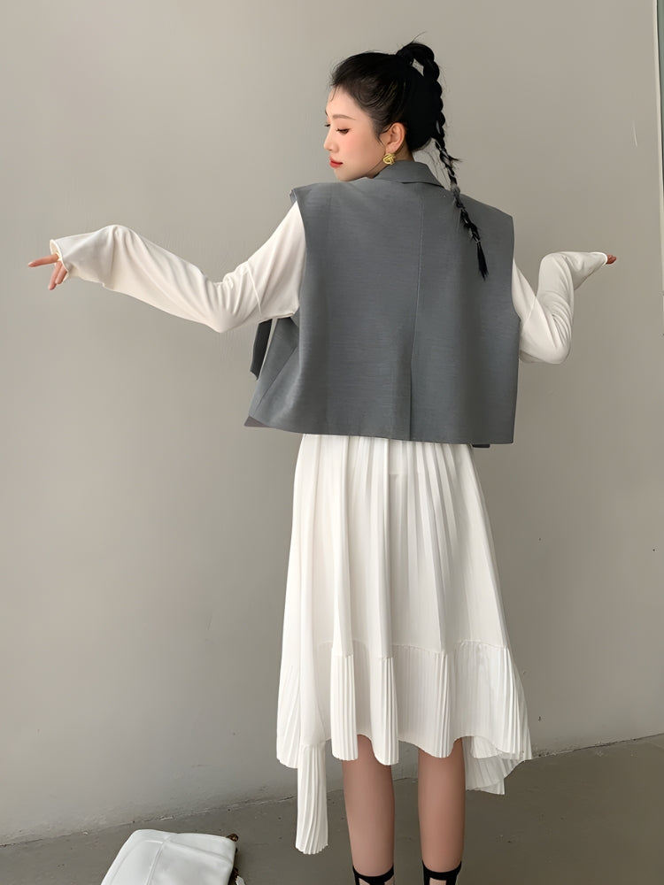 Bow Oversized Vest