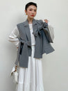 Bow Oversized Vest