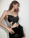 Butterfly Rhinestone Top