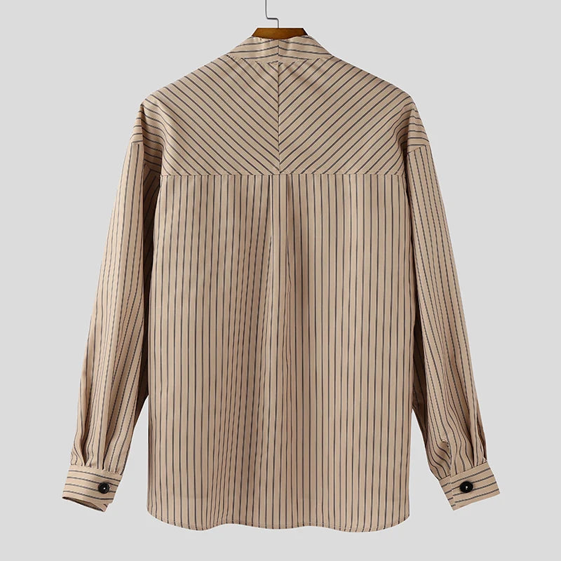 Button Up Striped Shirt