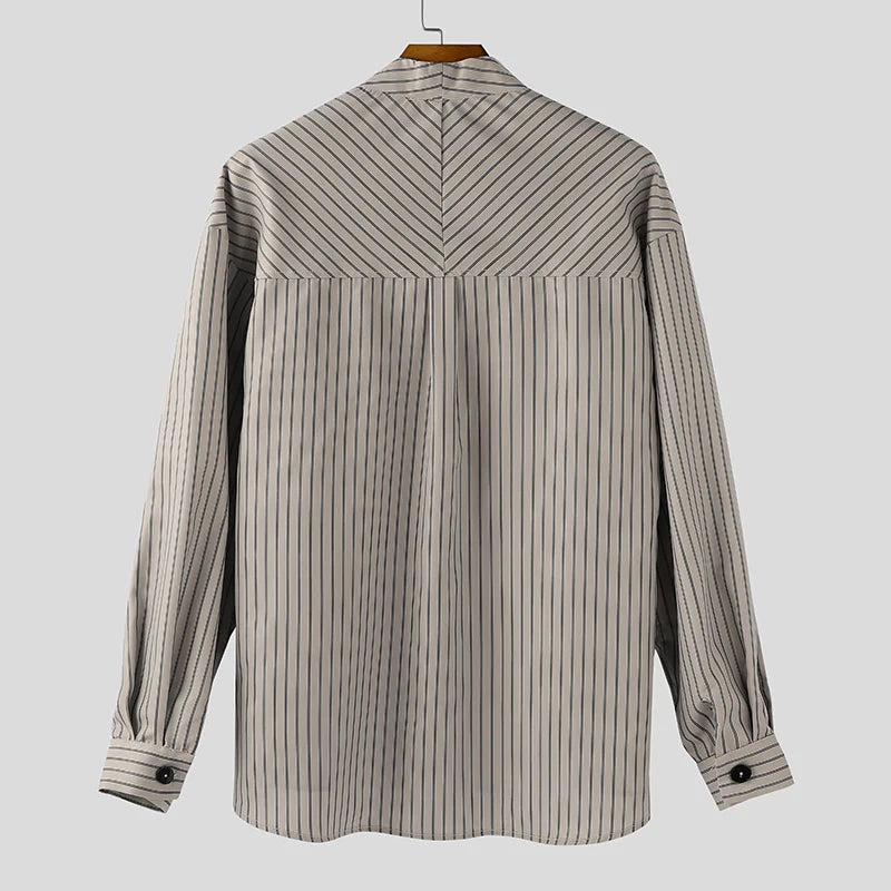 Button Up Striped Shirt