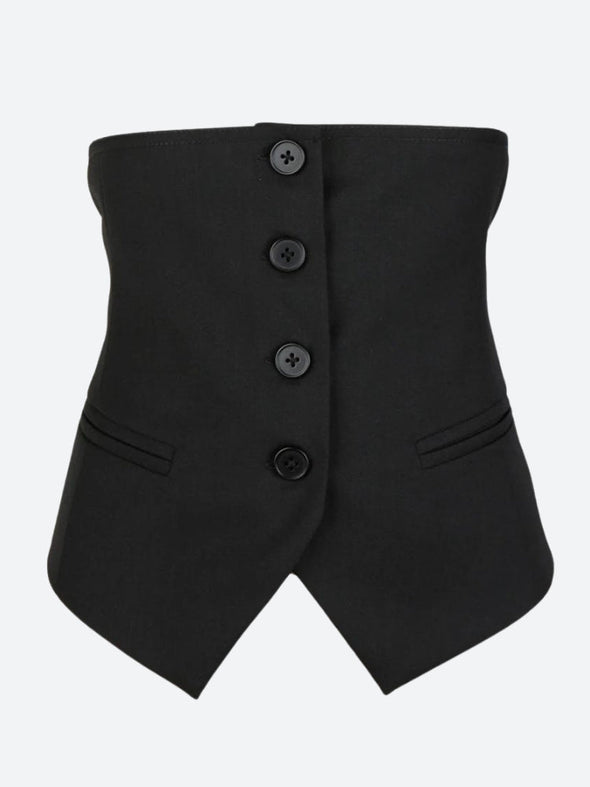 corset button top