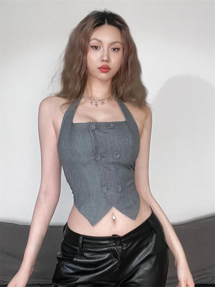 Hooded Halter Top
