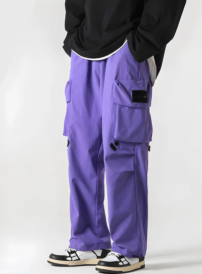 Drawstring Cargo Parachute Pants – Litlookz Studio