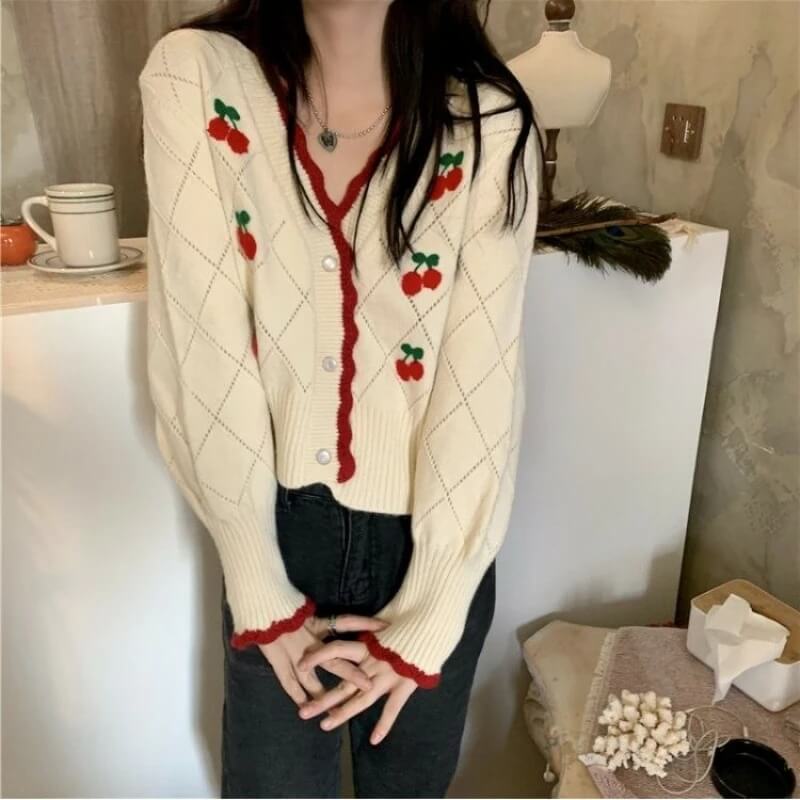 Cherry Cardigan