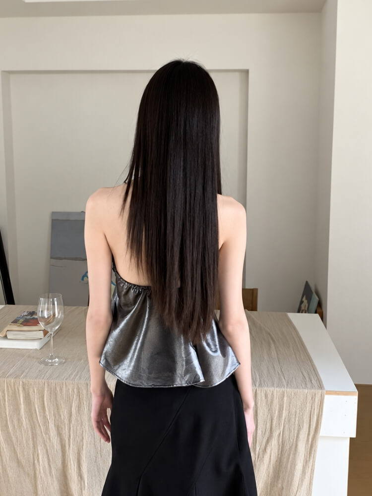 Chrome Rose Top