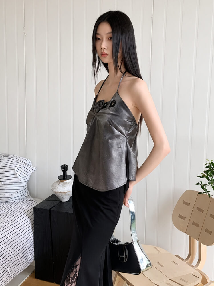 Chrome Rose Top
