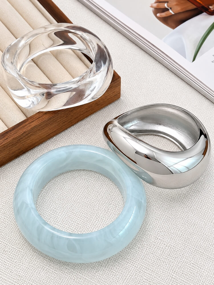 Chunky Bangle Bracelet