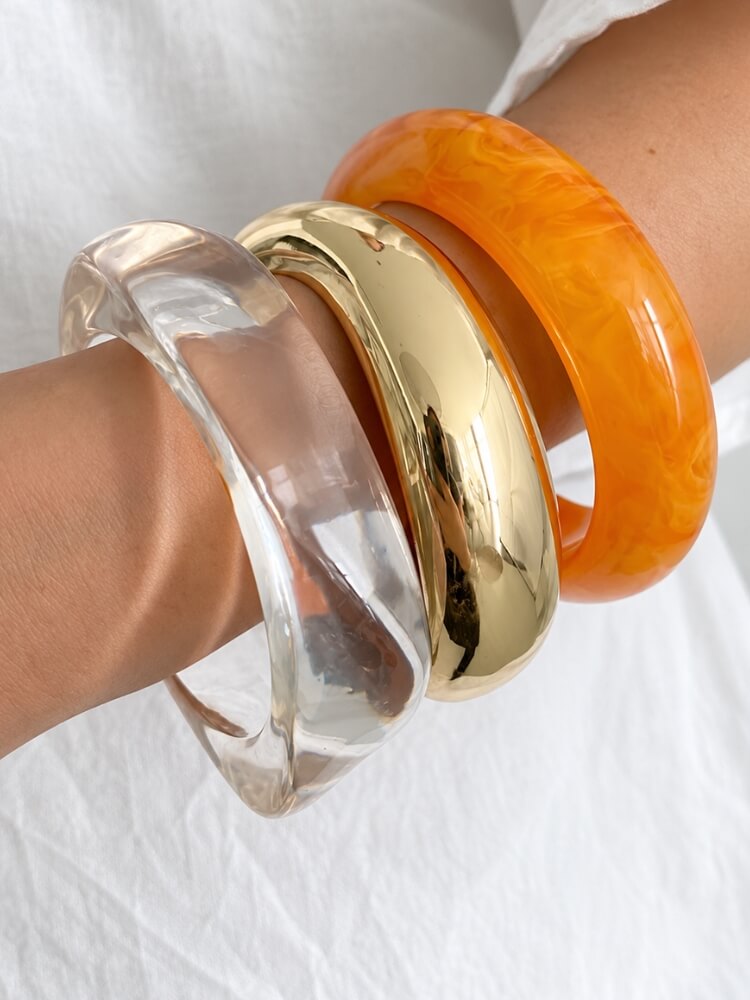 Chunky Bangle Bracelet