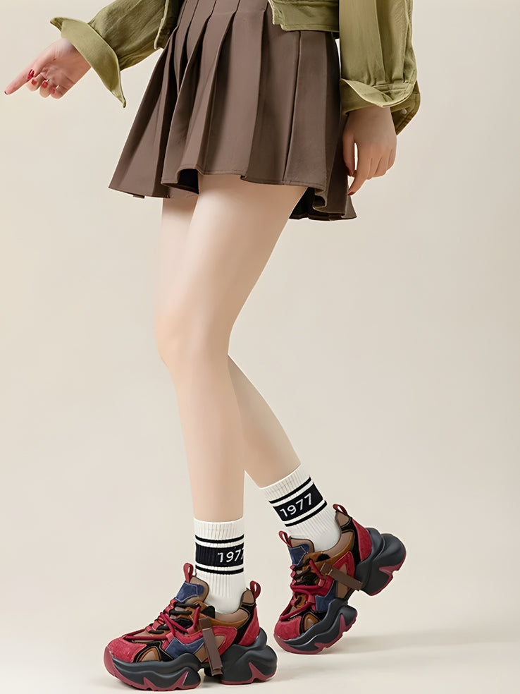Color Block Versatile Unisex Sneakers main image 0