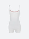 Coquette Bow Backless Bodysuit