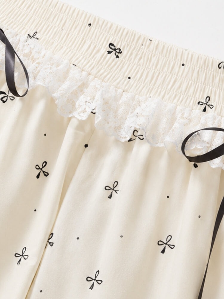 Coquette Bow Pants
