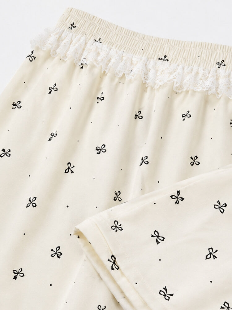 Coquette Bow Pants