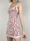 Coquette Cherry Mini Dress