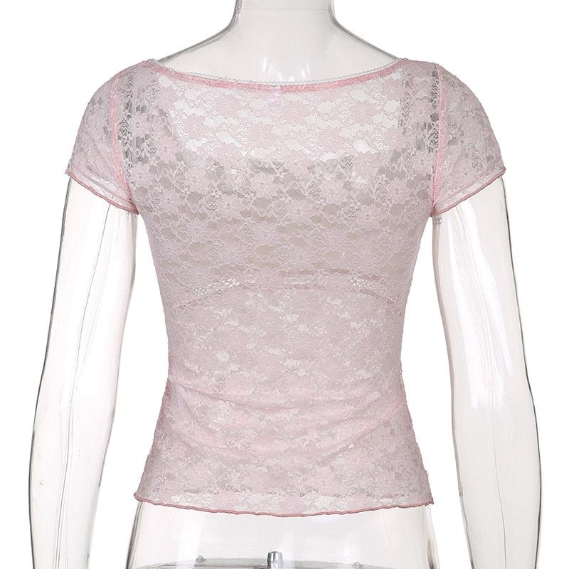 Coquette Lace Detailed Top