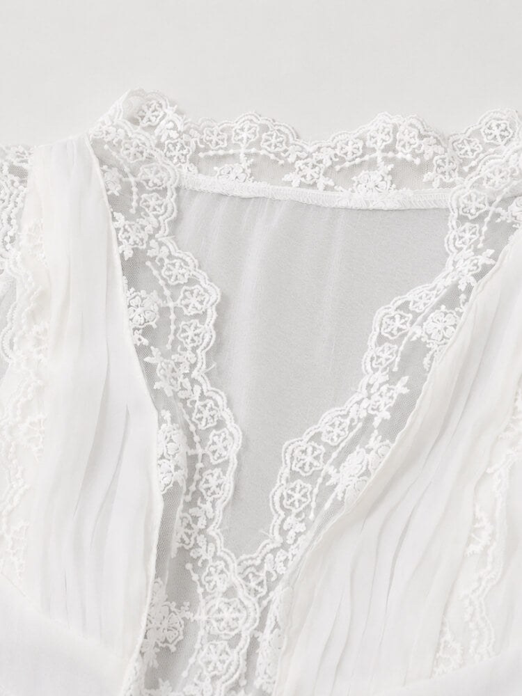 Coquette Lace Top & Skirt Set