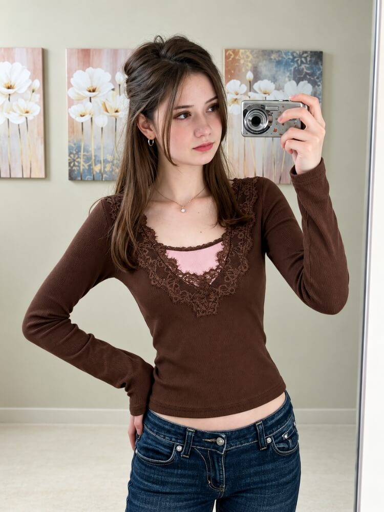 Coquette Layered Top