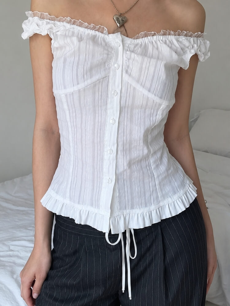 Coquette Off Shoulder Blouse