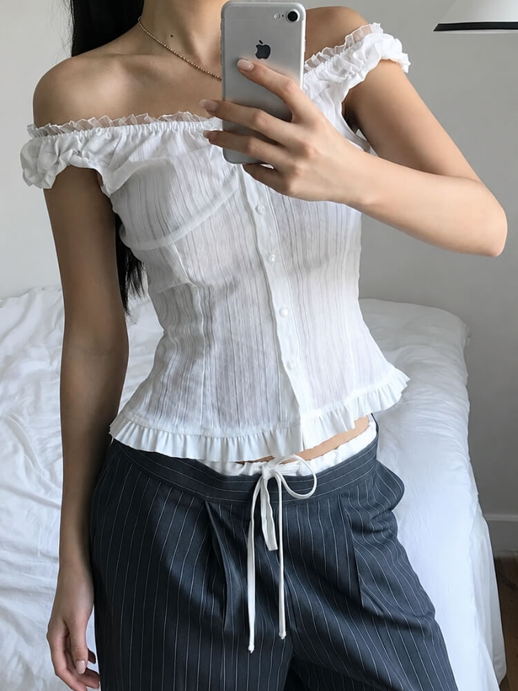 Coquette Off Shoulder Blouse