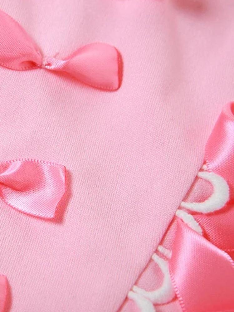 Coquette Ribbon Bow Tube Top - Litlookz Studio