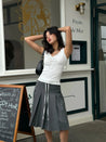 Coquette Tie Front Top