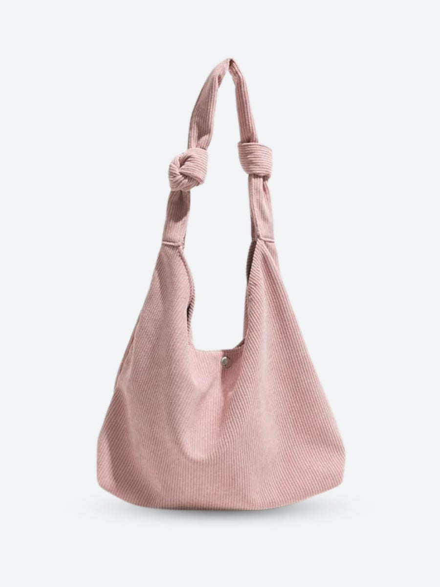 Corduroy Hobo Shoulder Bag