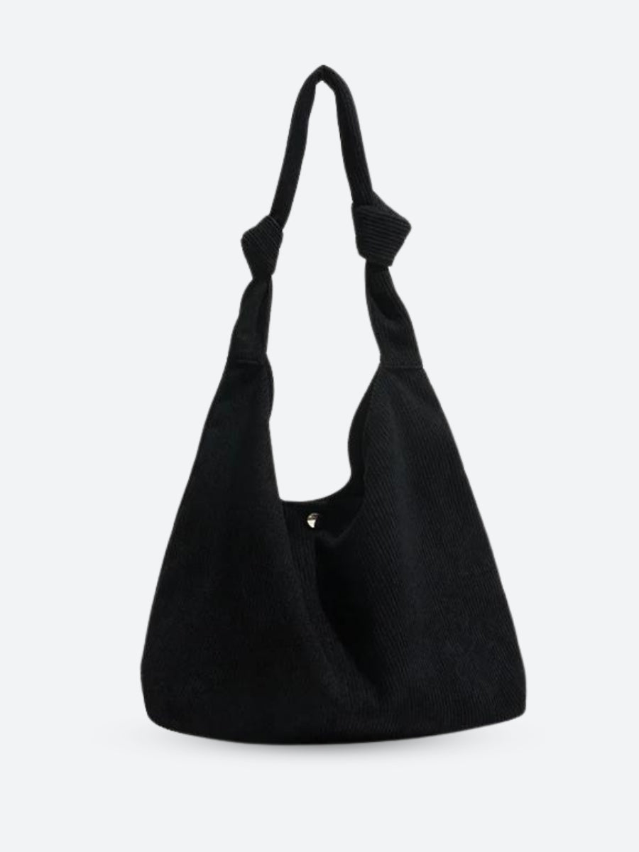 Corduroy Hobo Shoulder Bag